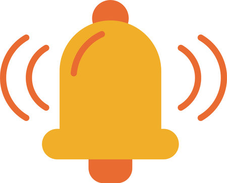 Bell Vector Icon Designのイラスト素材