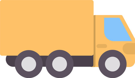 Truck Vector Icon Designのイラスト素材