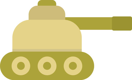 Tank Vector Icon Designのイラスト素材