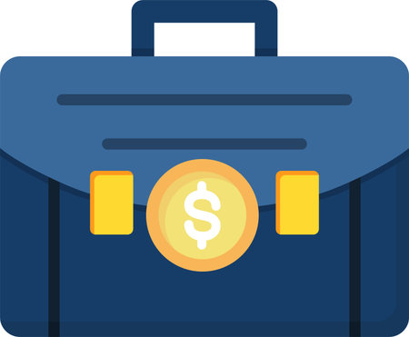 Briefcase Vector Icon Designのイラスト素材