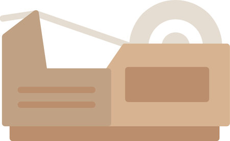 Tape Dispenser Vector Icon Designのイラスト素材