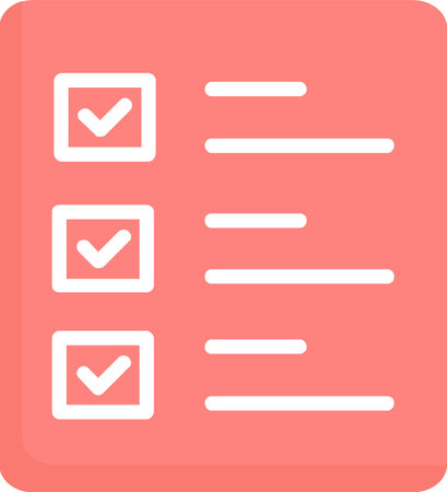 Checked Vector Icon Designのイラスト素材