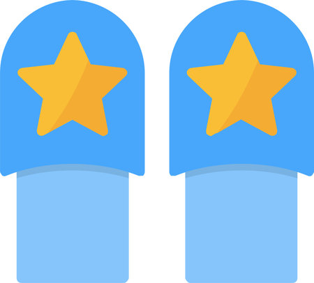 Slippers Vector Icon Designのイラスト素材