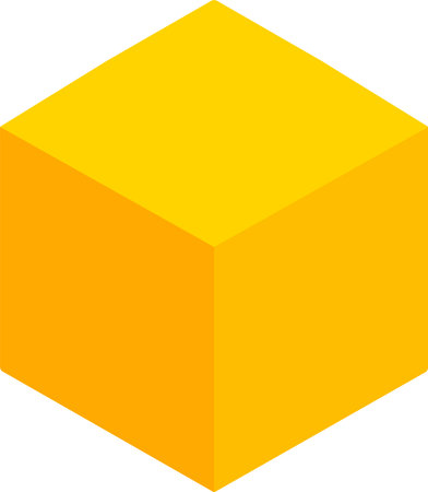 Cube Vector Icon Designのイラスト素材