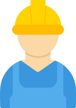 Worker Vector Icon Designのイラスト素材