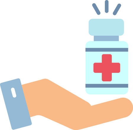 Vaccine Vector Icon Designのイラスト素材