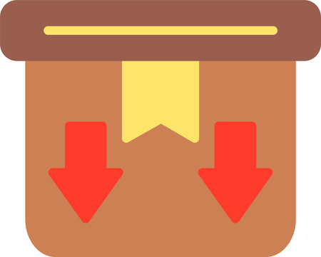 Package Flat Icon Designのイラスト素材