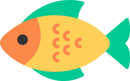 Fish Flat Icon Design