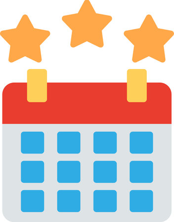 Review Flat Icon Designのイラスト素材