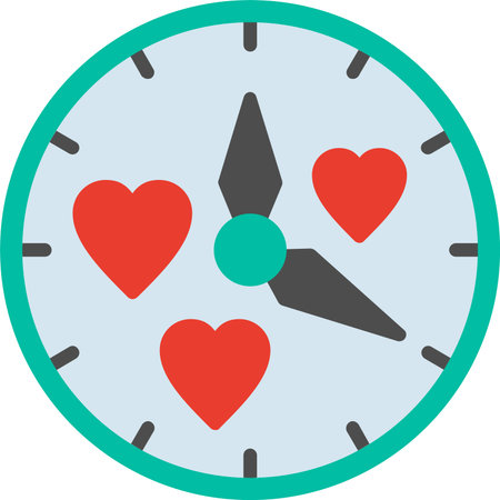 Lifespan Flat Vector Icon Design