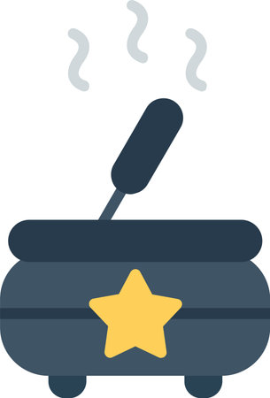 Incense Flat Vector Icon Designのイラスト素材