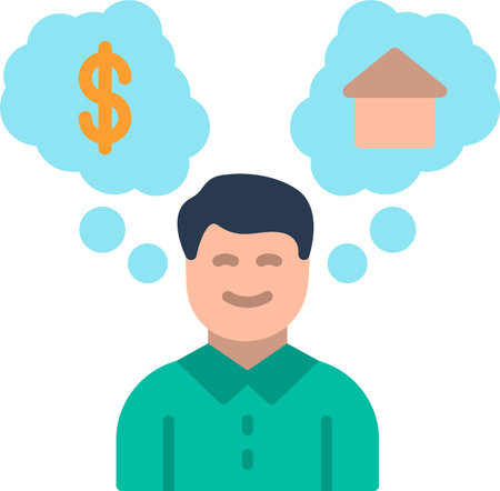 Think Flat Icon Designのイラスト素材