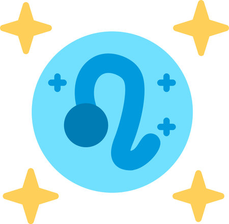 Leo Flat Vector Icon Design