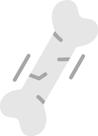 Bone Flat Icon Design