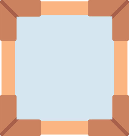 Frame Flat Vector Icon Designのイラスト素材