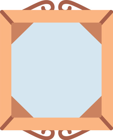 Frame Flat Vector Icon Designのイラスト素材