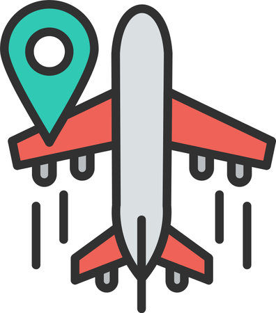 Location Flat Icon Designのイラスト素材