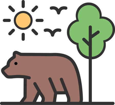 Animal Flat Icon Design