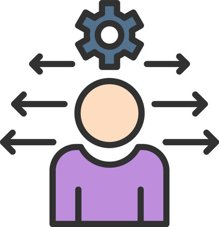 Flexible Flat Icon Designのイラスト素材