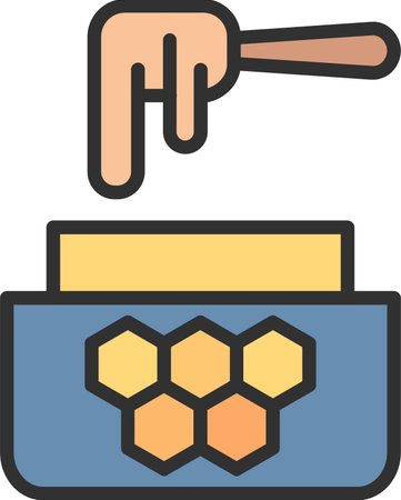 Wax Flat Icon Designのイラスト素材