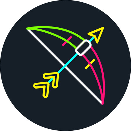 Artemis Line Multi Color Iconのイラスト素材