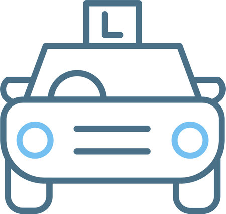 Learner Line Two Color Iconのイラスト素材