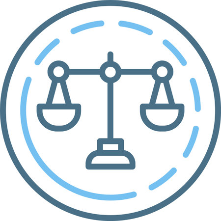 Integrity Line Two Color Iconのイラスト素材