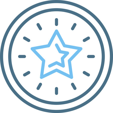 Excellence Line Two Color Iconのイラスト素材