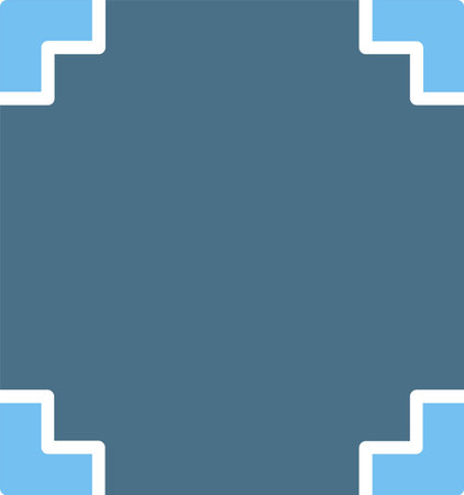 Frame Glyph Two Color Iconのイラスト素材