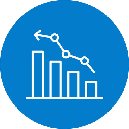 Growing Multi Color Circle Iconのイラスト素材