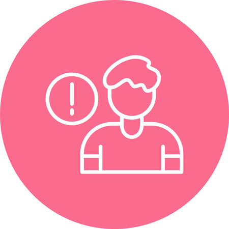 Information Multi Color Circle Icon
