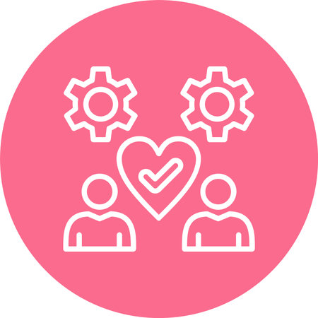 Respect Multi Color Circle Icon