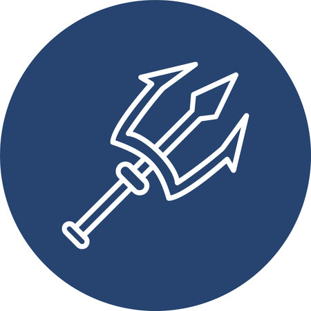 Harpoon Multi Color Circle Icon