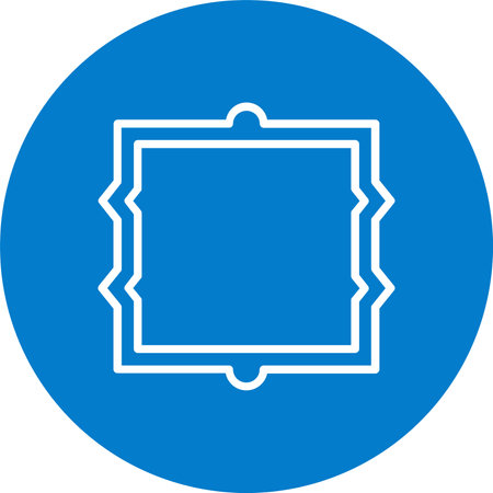 Frame Multi Color Circle Iconのイラスト素材