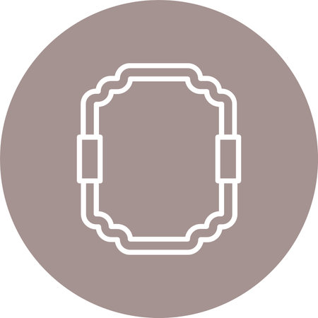 Frame Multi Color Circle Iconのイラスト素材