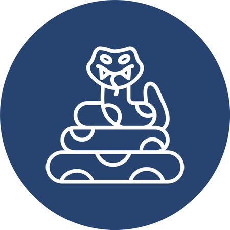 Anaconda Multi Color Circle Icon