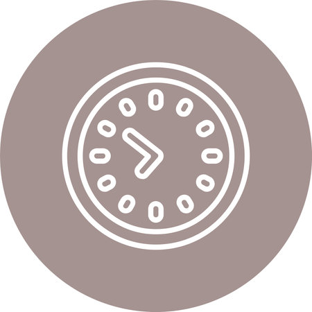 Time Multi Color Circle Icon