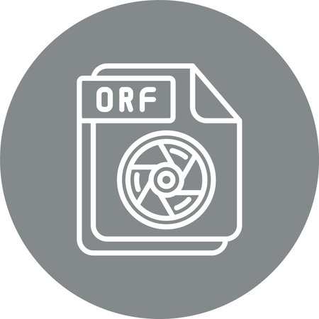 ORF Multi Color Circle Icon