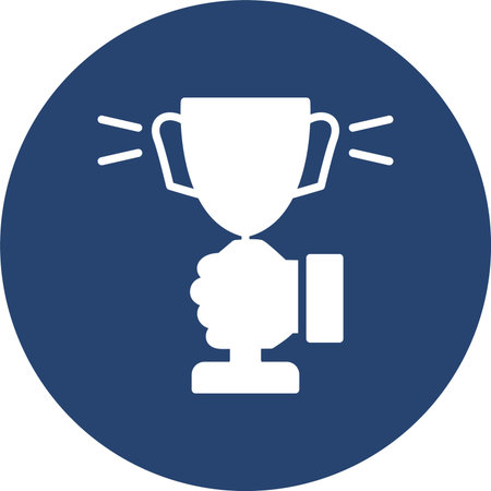 Cup Glyph Multi Color Circleのイラスト素材