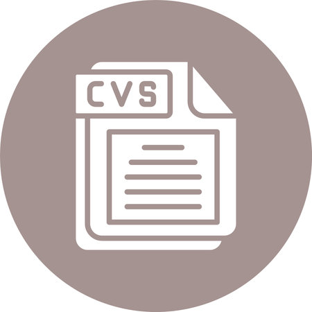 CVS Glyph Multi Color Circle