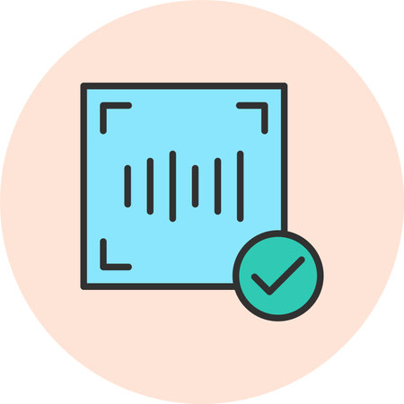 Voice Recognition Line Filled Circleのイラスト素材