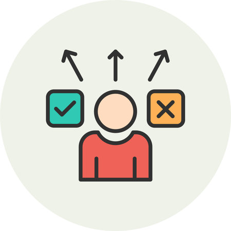 Decide Line Filled Circle