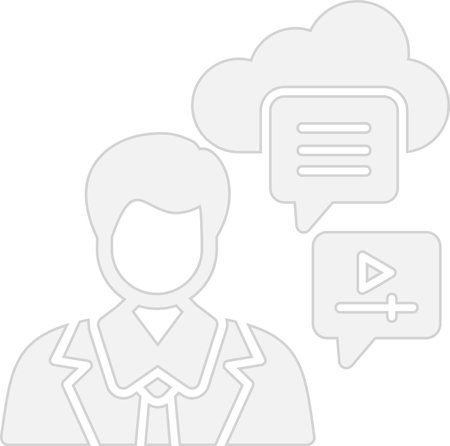 Content Glyph Grey Icon Designのイラスト素材