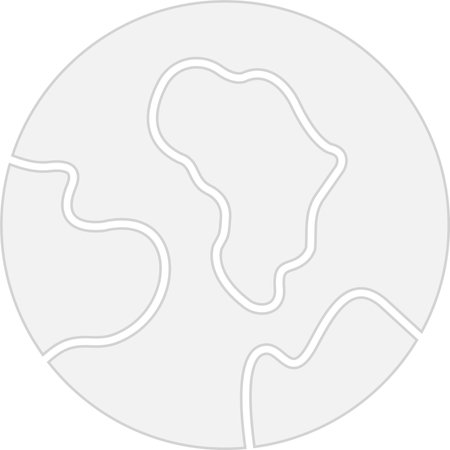 Planet Earth Glyph Grey Icon Designのイラスト素材