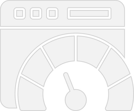 Page Speed Glyph Grey Icon Design