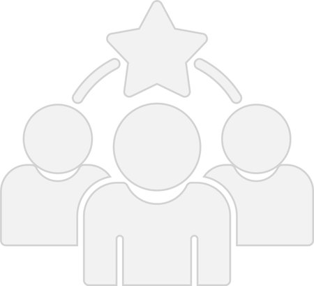 Leadership Glyph Grey Icon Design