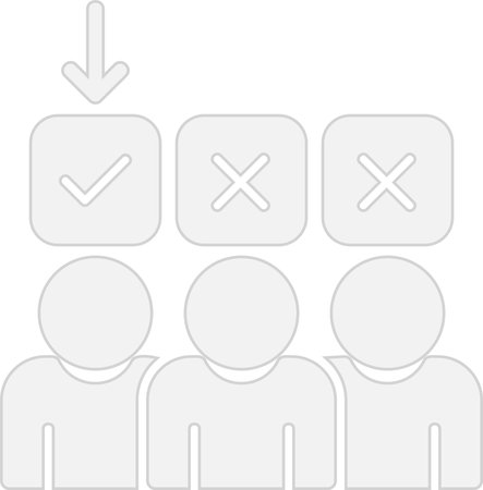 Selection Glyph Grey Icon Design