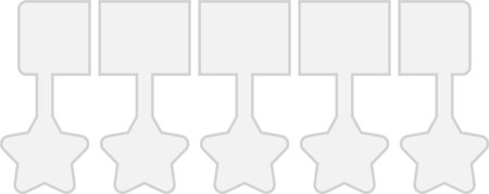 Stars Glyph Grey Icon Designのイラスト素材