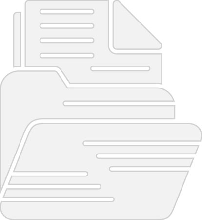 File And Folder Glyph Grey Icon Designのイラスト素材