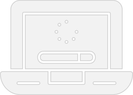 Loading Glyph Grey Icon Designのイラスト素材